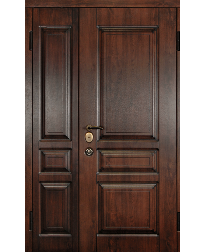 Дверь железная офисная МДФ/МДФ 0002