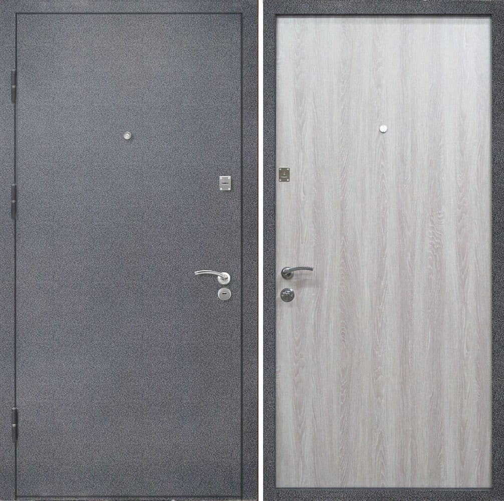 Дверь железная Порошок/Ламинат 1502