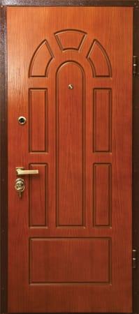 Дверь стальная входная МДФ/винилискожа 1653