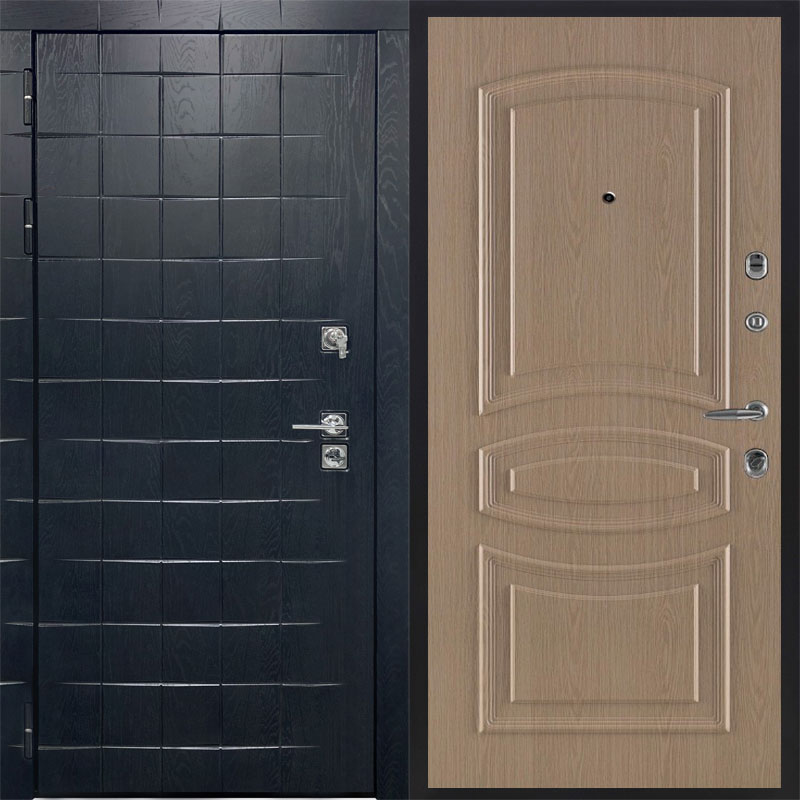 Дверь стальная взломостойкая МДФ/МДФ 3103