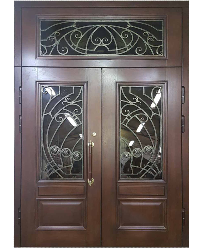 МДФ с ковкой/стеклом 3077