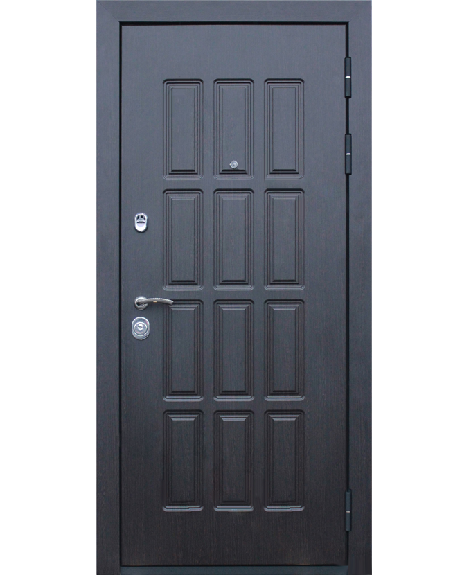 Металлическая входная взломостойкая дверь МДФ/МДФ 3115
