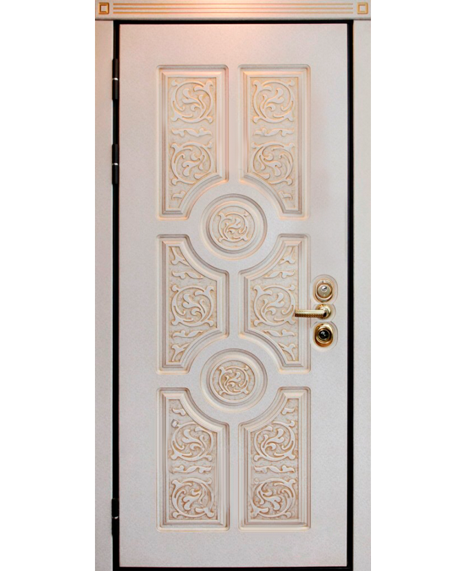 Дверь стальная МДФ с панелью винорит 3024