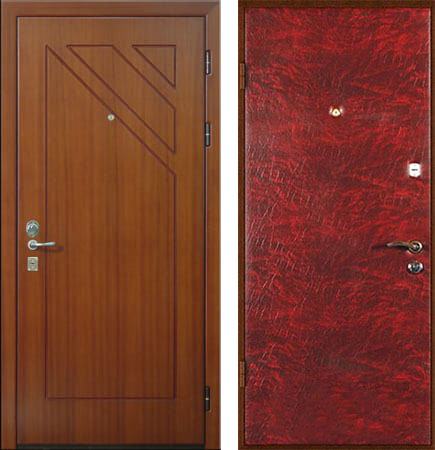 Металлическая дверь МДФ/Винилискожа 1658