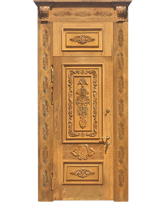 Стальная дверь трехконтурная МДФ/МДФ 3101