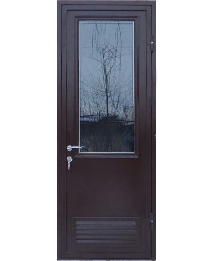 Стальная техническая дверь Порошок 656