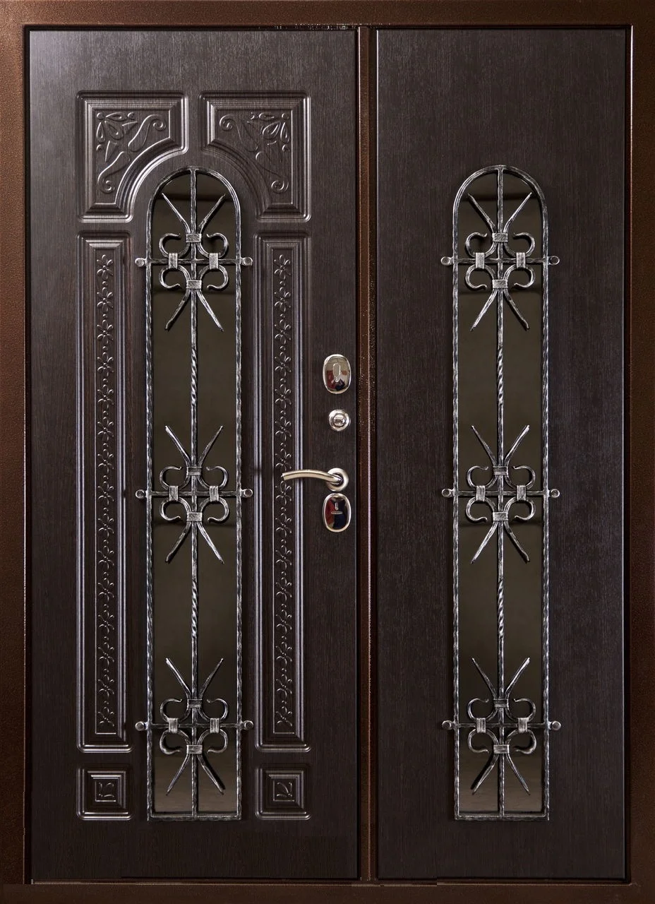 Стальная дверь с терморазрывом МДФ 1916