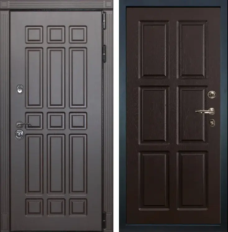 Дверь железная входная с терморазрывом МДФ 1918