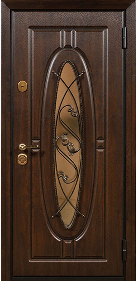 МДФ с ковкой/стеклом 3059