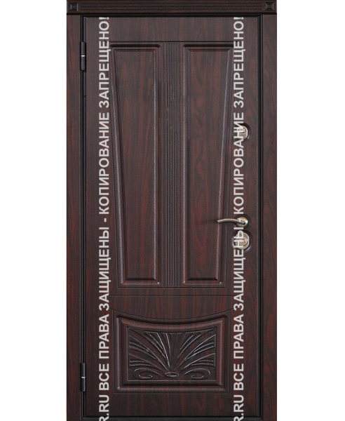 Стальная дверь МДФ/МДФ 1876 Стальная дверь МДФ/МДФ 1876