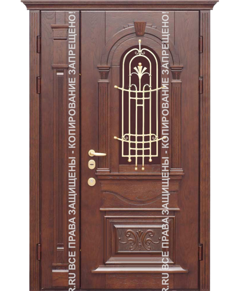 Дверь стальная МДФ филёнчатый 0032 Дверь стальная МДФ филёнчатый 0032