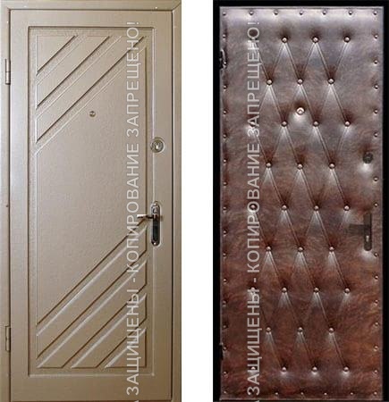 Дверь входная МДФ/винилискожа 1660 Дверь входная МДФ/винилискожа 1660