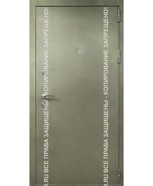 Металлическая входная техническая дверь Порошок 649 Металлическая входная техническая дверь Порошок 649