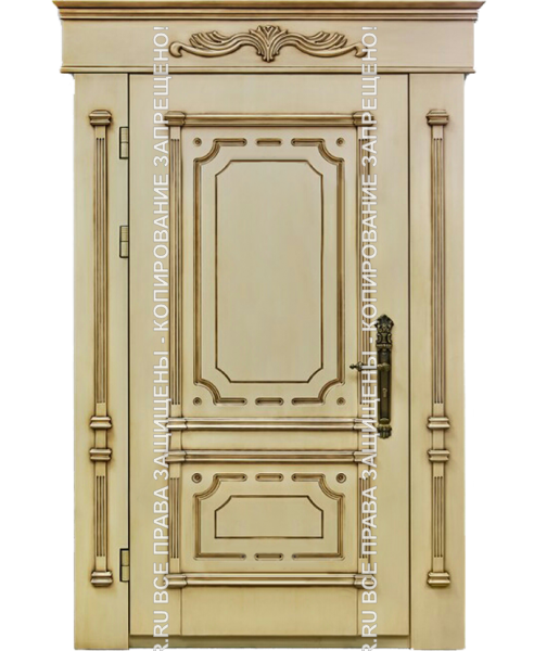 Железная дверь МДФ филёнчатый 0048 Железная дверь МДФ филёнчатый 0048